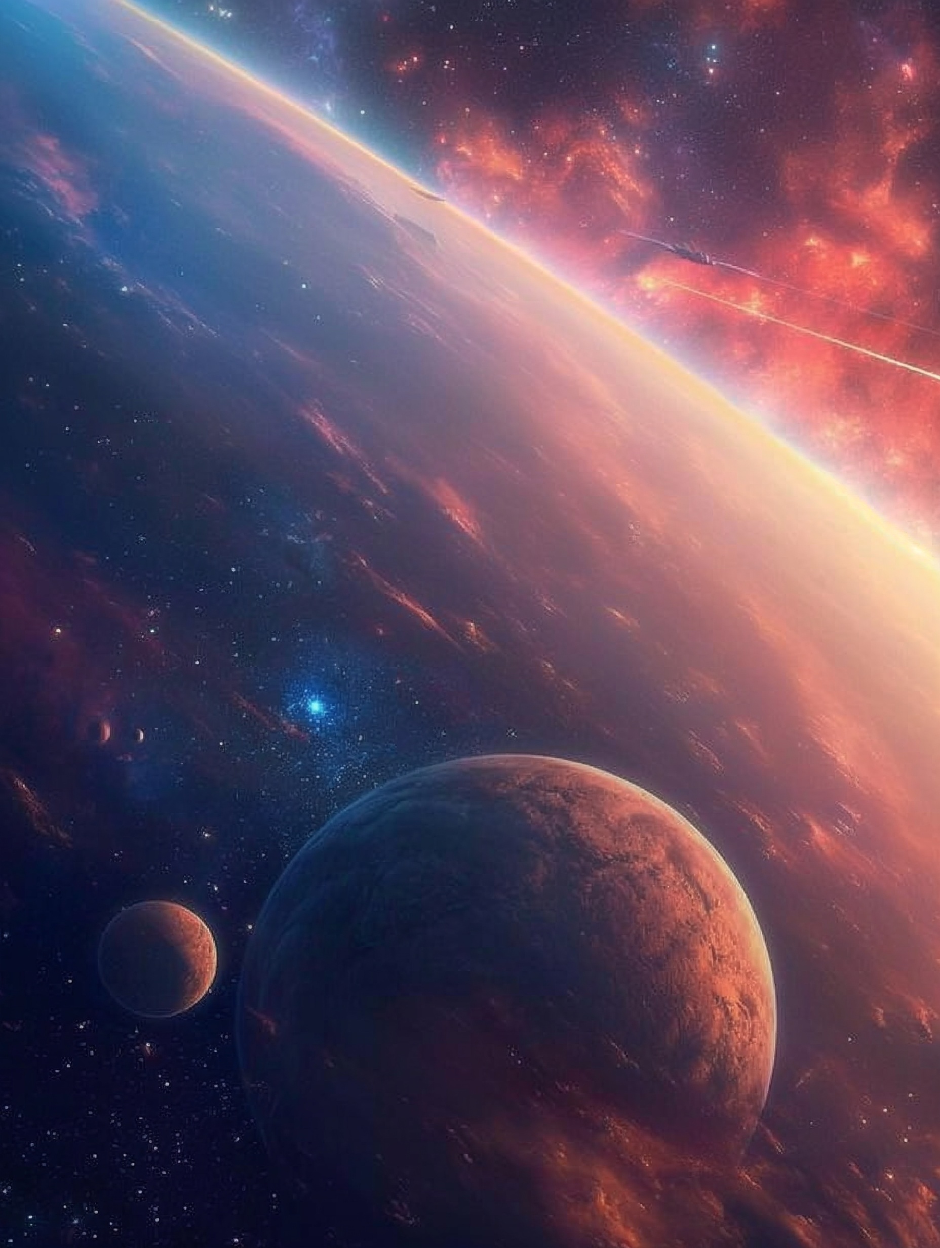 Planets in Deep Outer Space — Backgrounds