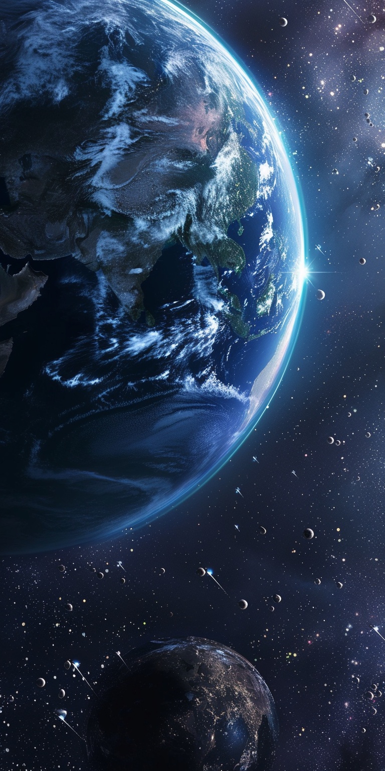 Two Planets in Outer Space