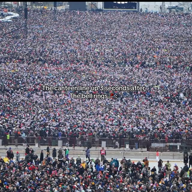 Canteen Line After Bell Meme