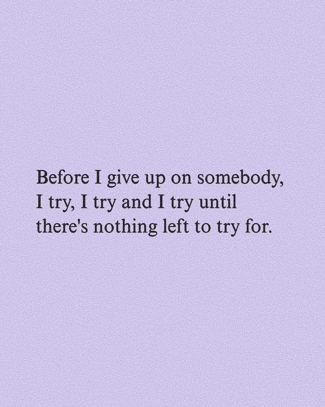 Quote About Trying Before Giving Up