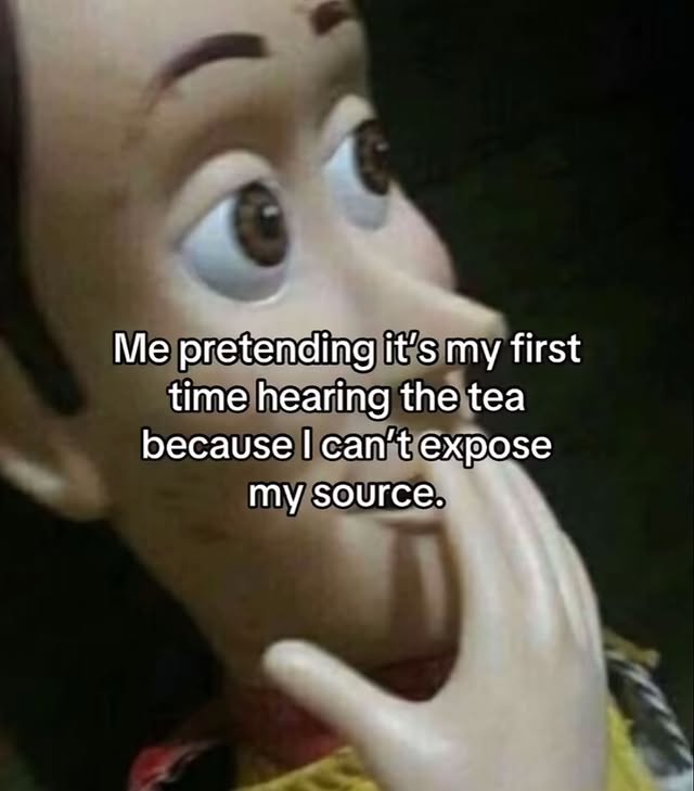 Relatable Gossip Pretend Meme