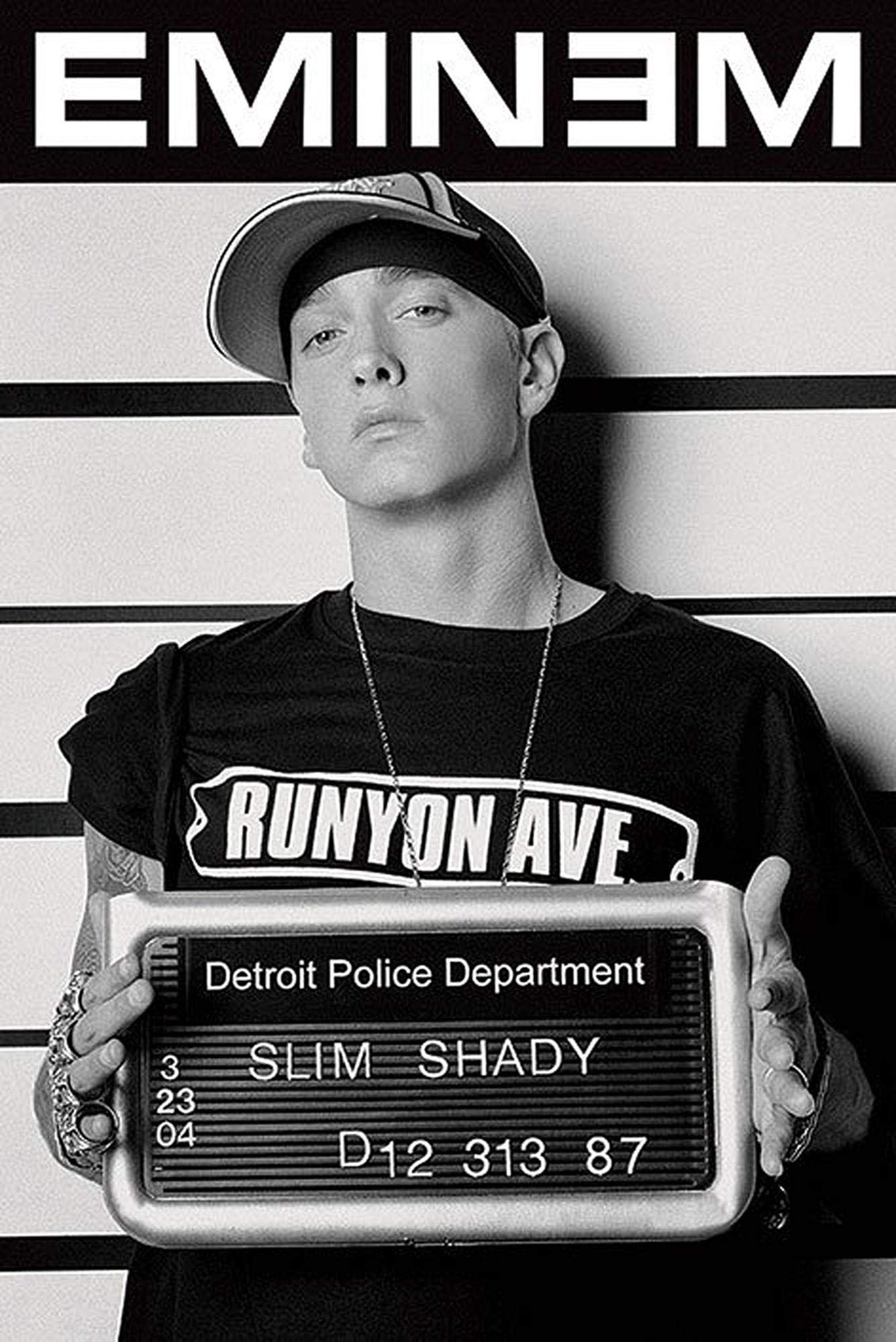 Eminem Mugshot Promotional Poster