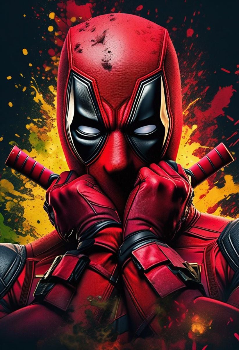 Deadpool Stylized Portrait