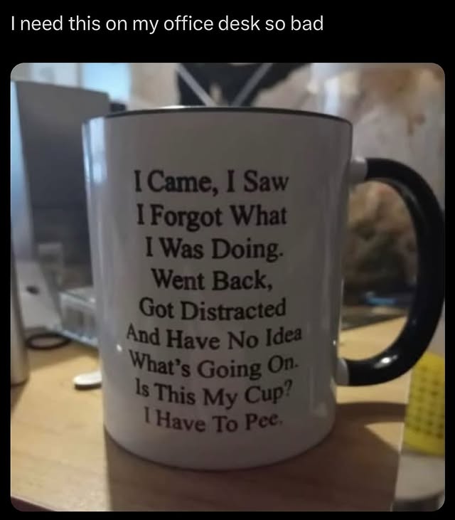 Funny Quote Office Mug