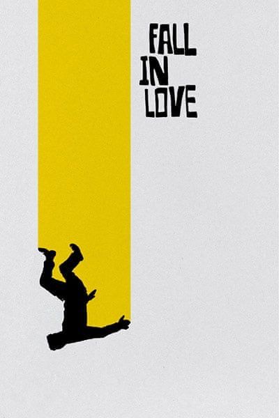 Fall In Love Minimalist Poster