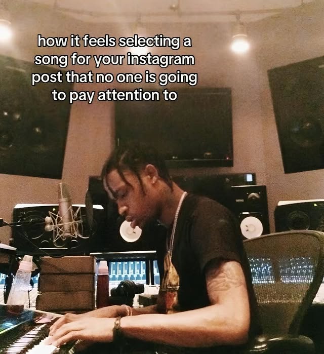 Instagram Song Selection Meme