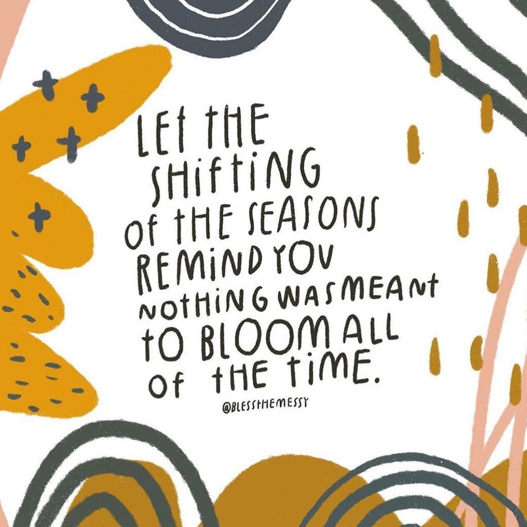 Season Change Motivational Quote