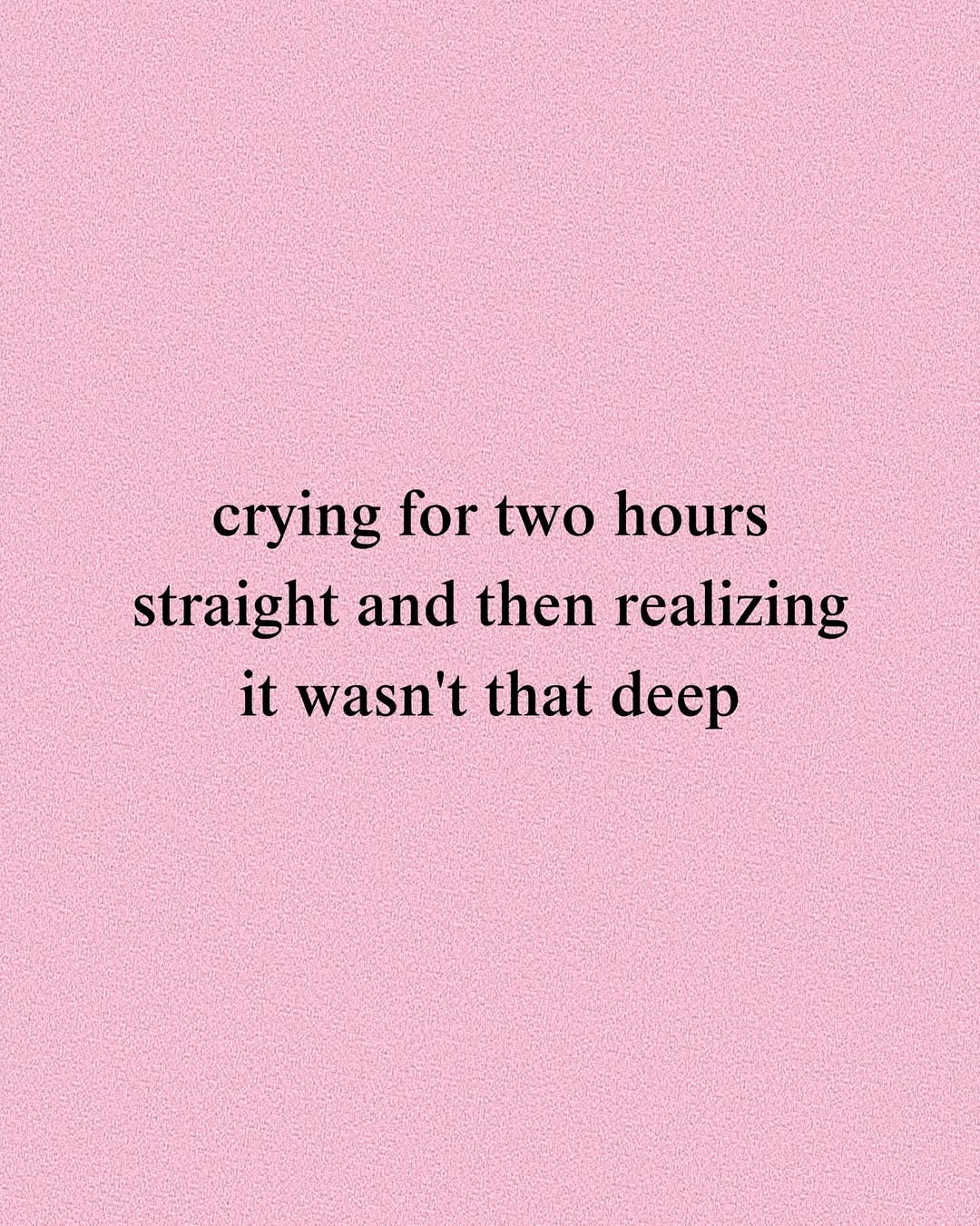 Relatable Quote on Pink Background — Quotes