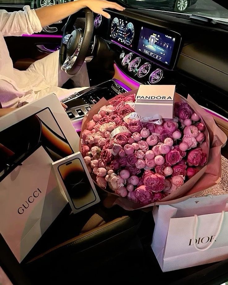 Luxury Gifts in Luxury Car