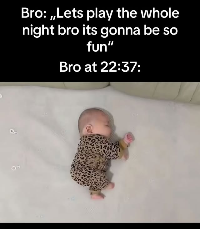 Bro Passed Out Early Meme