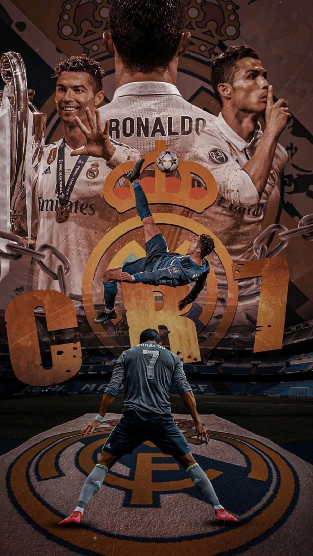 Cristiano Ronaldo Real Madrid Collage