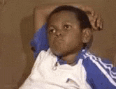 Young Boy Relaxing Indoors