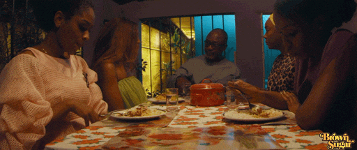 Brown Sugar Group Dinner Scene